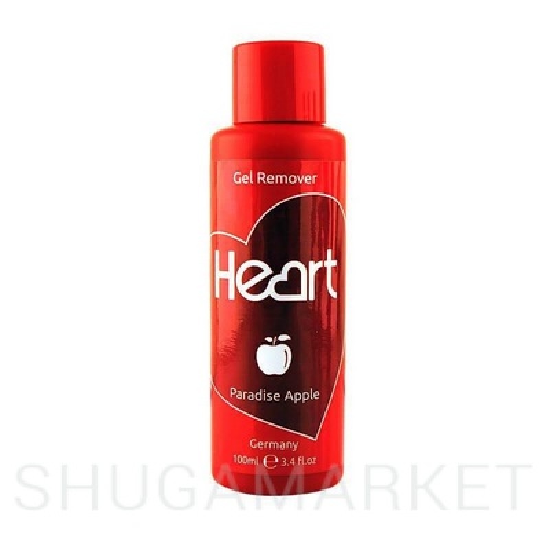 Жидкость для снятия гель-лака Heart (Райское яблоко), 100 мл